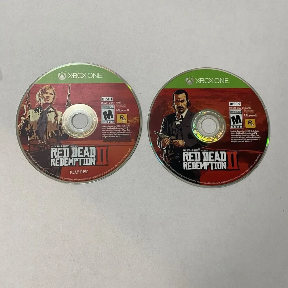 Red Dead Redemption 2 - Microsoft Xbox One Complete With Map